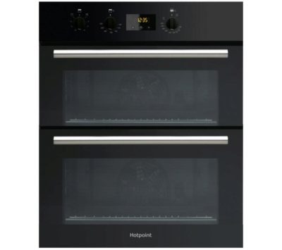HOTPOINT Class 2 DU2 540 BL Electric Built-under Double Oven - Black HOTPOINT Class 2 DU2 540 BL Electric Built-under Double Oven - Black